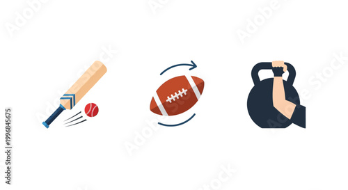 Minimal Football Icons Set Ball Goal Field Player Vector Pack