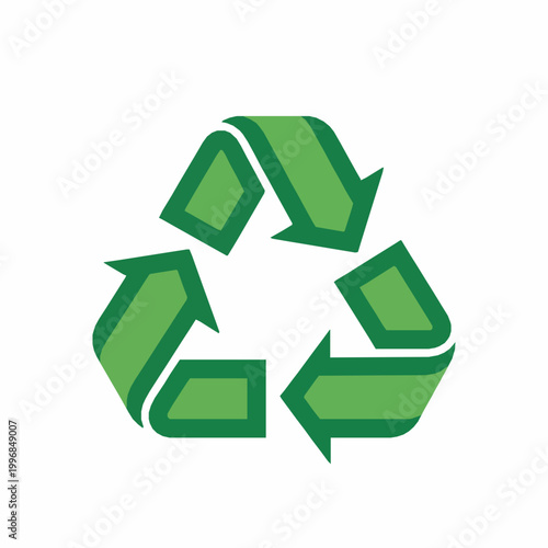 Green Recycling Symbol