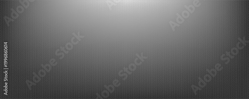 Black metal texture steel background. Perforated sheet metal. vector