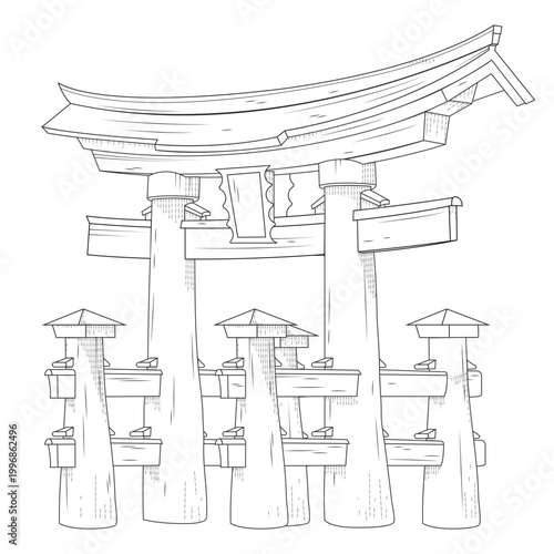 Japan torii