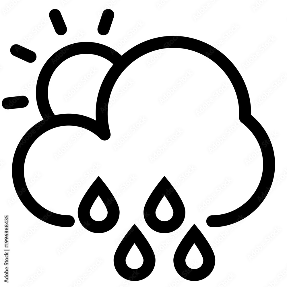 Fototapeta premium Rainy Day Sun