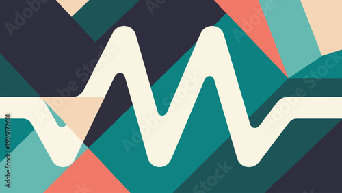 Heartbeat Line Illustration Vector Design Template