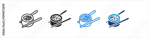 Sushi Icon Set Multiple Style Vector Collection