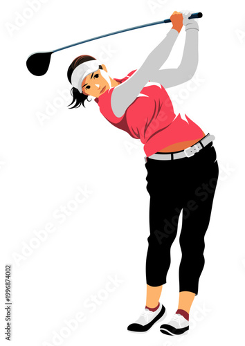 女子プロゴルファー