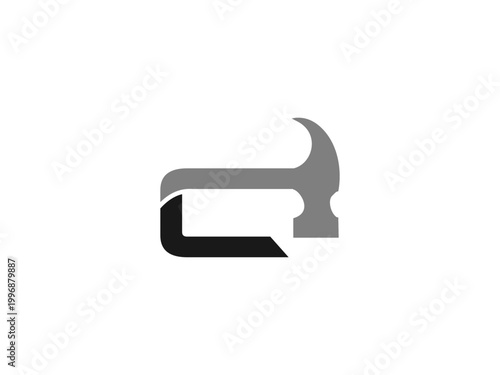 The initial C and the hammer are symbols of construction.