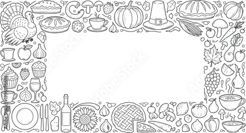 High-fidelity hand-drawn vector collection of whole pineapples, slices, and wedges with detailed textures.