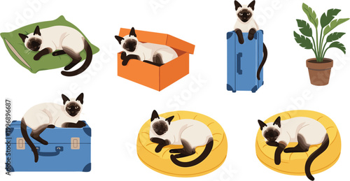 High-fidelity hand-drawn vector collection of whole pineapples, slices, and wedges with detailed textures