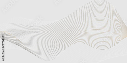 Minimalist white abstract background with subtle wavy lines. This vector is suitable for web, presentations, advertisements, book covers, social media banners, and other clean premium designs.