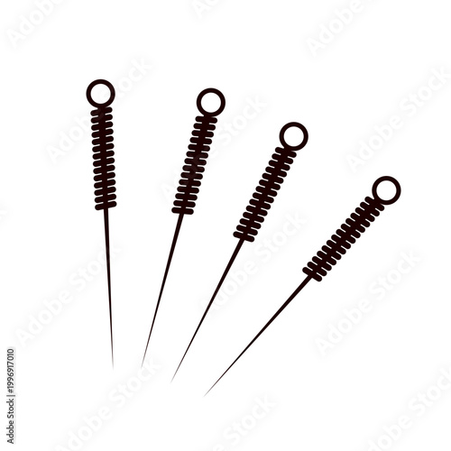 Acupuncture Needles Illustration 