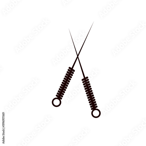Acupuncture Needles Illustration 