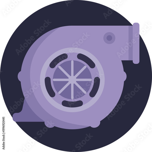 A stylized flame bursting from a nozzle or exhaust, symbolizing a sudden surge of speed and power.