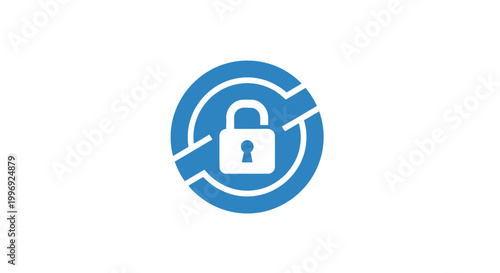 Security and privacy protection concept icon.