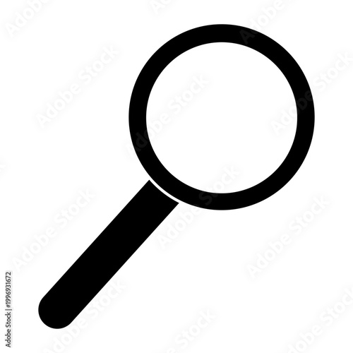 Magnifying glass search icon