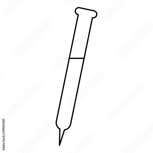 Outline pipette dropper tool