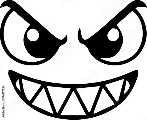 Cartoon Face Emoji Expressions  Funny Character Icon. Isolated Vector Ilustration