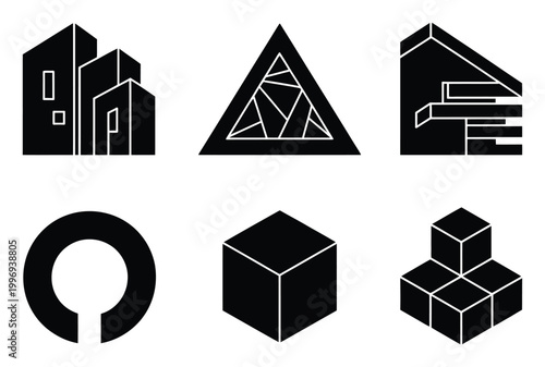 Geometric Shapes Vector Illustration