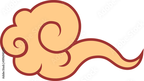 Chinese auspicious cloud
