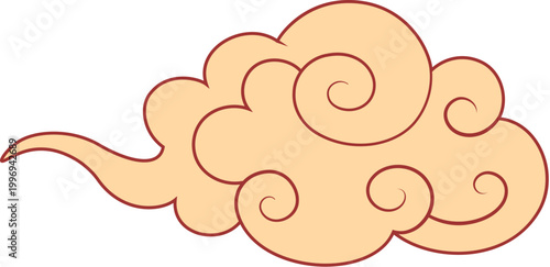 Chinese auspicious cloud