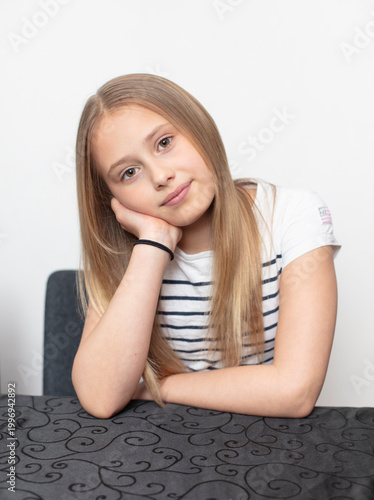young beautiful girl portrait