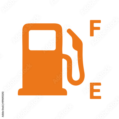 Fuel Pump Nozzle Gas Station Icon.