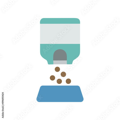 Automatic Pet Food Dispenser Machine.