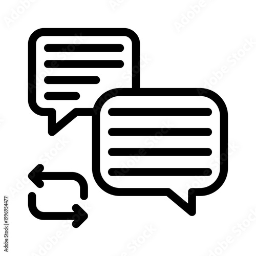 feedback line icon