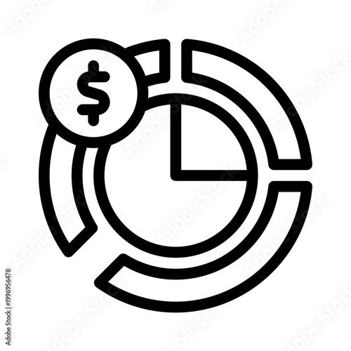 analysis line icon