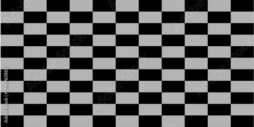 vector illustration. Abstract checkered checkerboard for game. Grid geometric rectangle shape. Race flag. Retro mosaic floor.