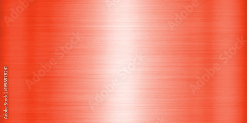 An abstract brushed red metal background features a textured metallic surface of shiny stainless steel and aluminum alloy with a smooth silver pattern design for a sleek backdrop wallpaper