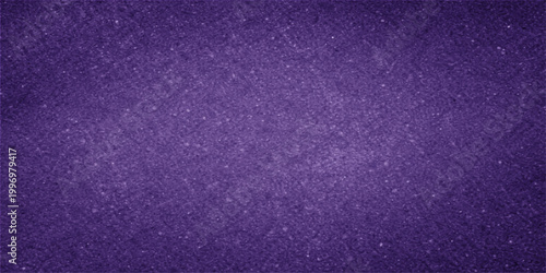 A dark purple fabric texture background with a vintage violet paper pattern and grunge aged canvas material for an art design backdrop