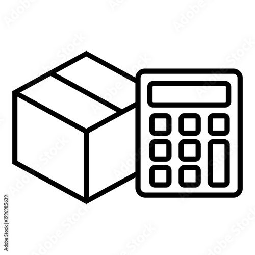 Parcel icon vector. Package transport Illustration sign. Cargo transportation symbol. Cargo delivery logo. premise web icon.