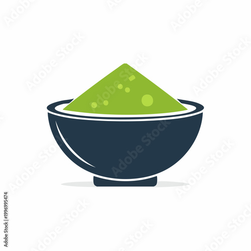 Matcha Powder in Bowl