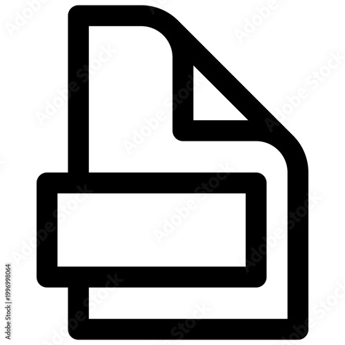 File. Editable stroke vector icon.