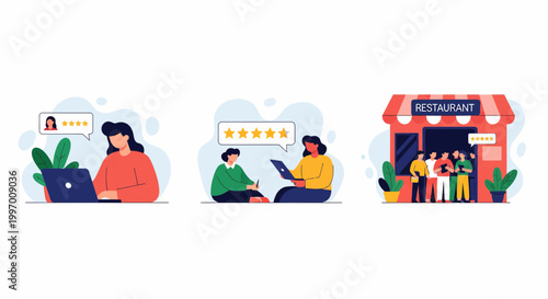 The impact of positive online food reviews and star ratings on local restaurant business success and growth