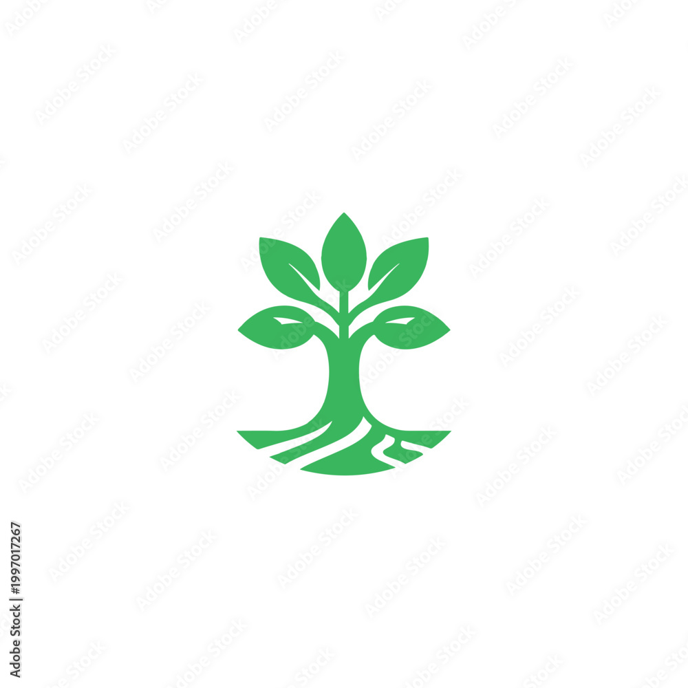 Obraz premium TREE LOGO DESIGN VECTOR 