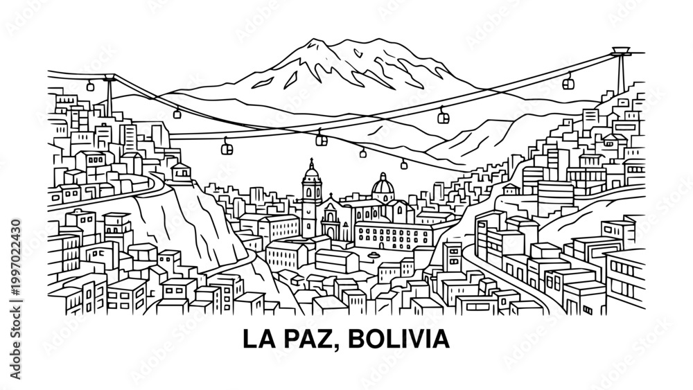 Fototapeta premium La Paz