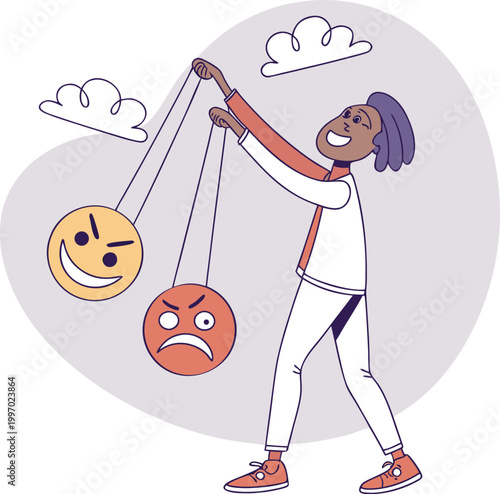 Emotions, Smiley Faces, Puppet Show, Mental Health, Psychology, Emoticon Control
