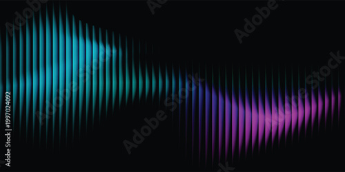 An abstract background with vertical lines and bright gradient colors that transition. Suitable for digital wallpaper and poster design.