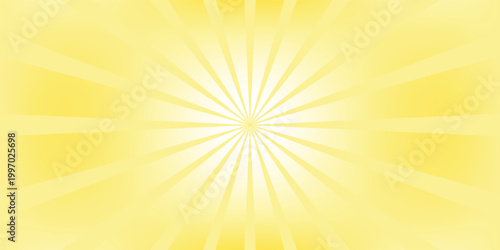 Radiant Sun Rays Transparent Background Vector. Bright Sunburst Light Effect, Starburst Graphic Design for Summer, Comic, or Promotion