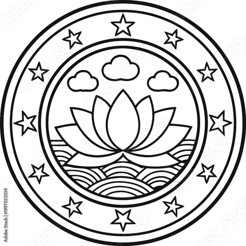 Chinese Dragon and Phoenix Symbol. Dragon Phoenix Traditional Chinese Motif. Chinese Mythical Dragon Phoenix Pair. Dragon and Phoenix Cultural Symbol. Oriental Chinese Dragon Phoenix Harmony Concept.