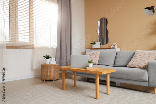 Interior of stylish living ...