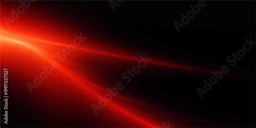 Abstract red background with glowing digital lines and blue light waves creating a motion energy texture on a dark black backdrop