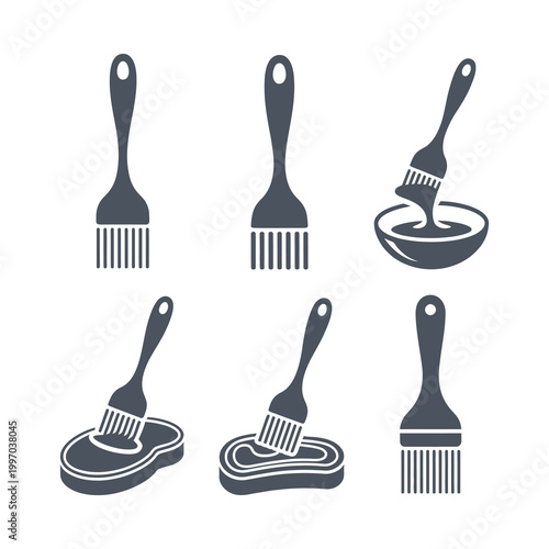 Silicone Pastry Brush and Cooking Oil Tools