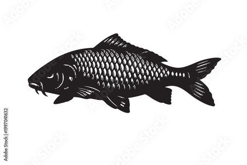 Underwater Marine Animal Silhouette Vector Set – Ocean Creatures Mandala, Sea Life SVG, Turtle Dolphin Fish Shark, Black Tribal Clipart