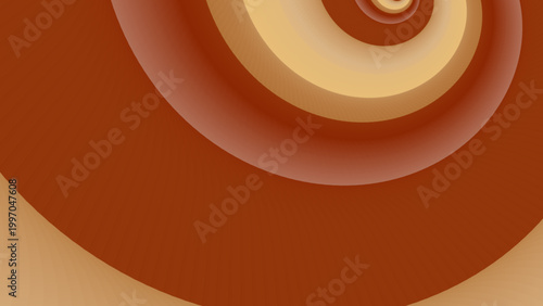 7. Abstract Red Gradient Wave Background with Smooth Flowing Curves