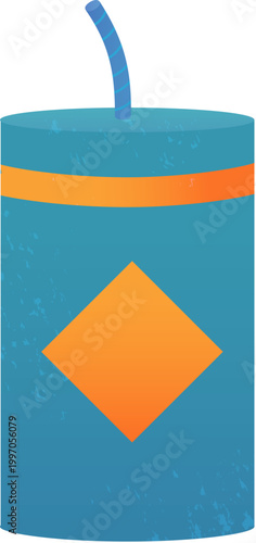 Chinese Blue Firecrackers