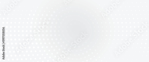Dot white gray wave light technology texture background. Abstract big data digital concept. 3d rendering.
