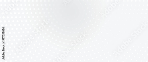 Dot white gray wave light technology texture background. Abstract big data digital concept. 3d rendering.