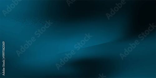 A dark blue digital wallpaper design featuring abstract motion lines and a glowing light ray pattern creates a fractal wave backdrop with a subtle space star texture and artistic color flow