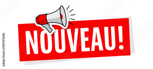 Nouveau! avec mégaphone!